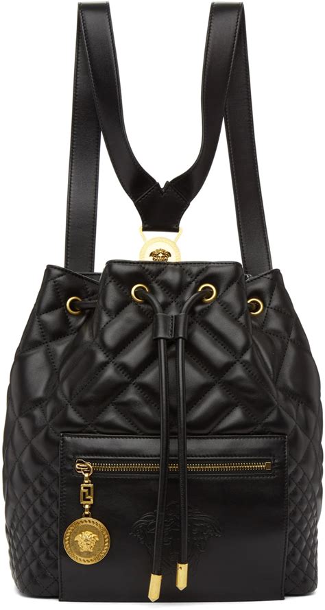 rucksack damen versace|Versace black label purses.